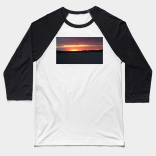 Sunset Over  Lake Catchacoma 2-Available As Art Prints-Mugs,Cases,Duvets,T Shirts,Stickers,etc Baseball T-Shirt